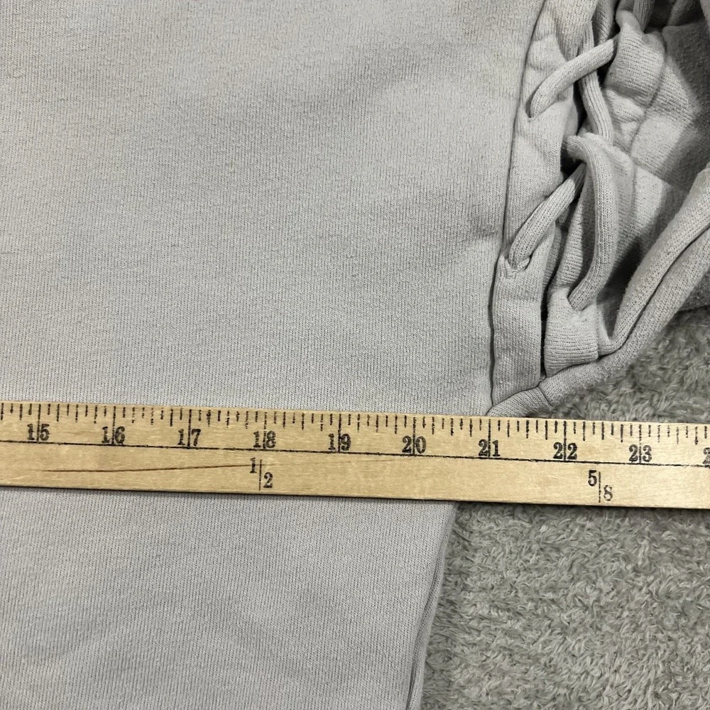 Alo Yoga Sweatshirt Womens Medium Gray Pullover Fleece